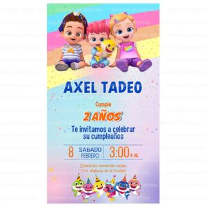 Invitación Digital : Bebefinn